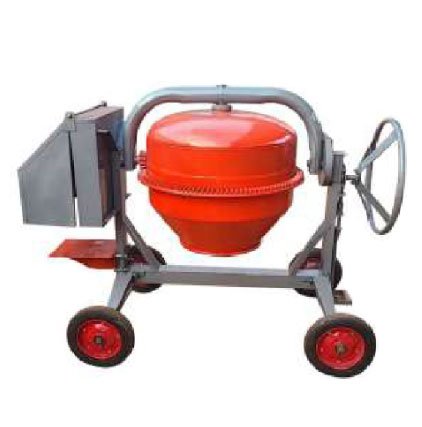 Concrete Mixers 250 L With Motor Tilting Type